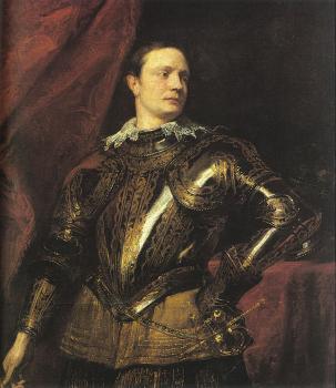 安東尼 凡 戴尅 Portrait of a Young General 安東尼 凡 戴尅 Portrait of a Young General